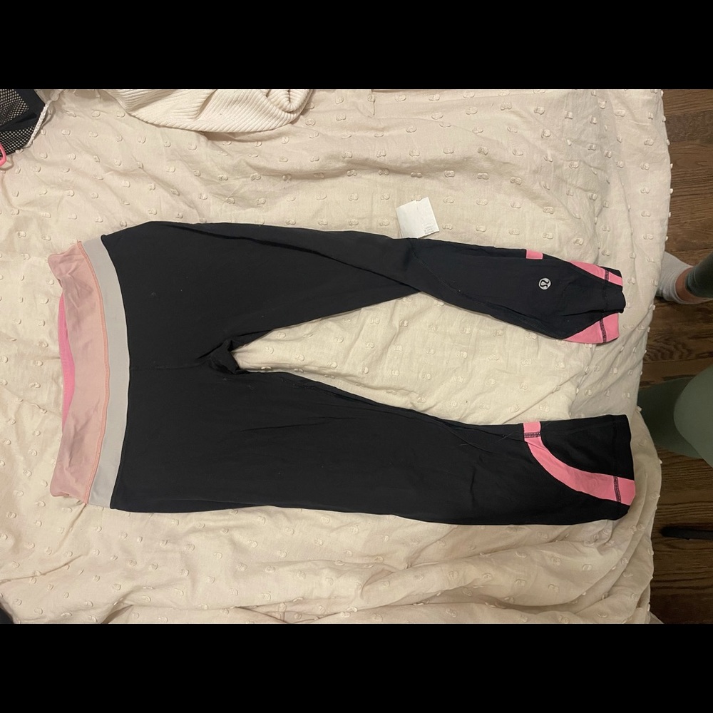 Lululemon cropped high waisted leggings